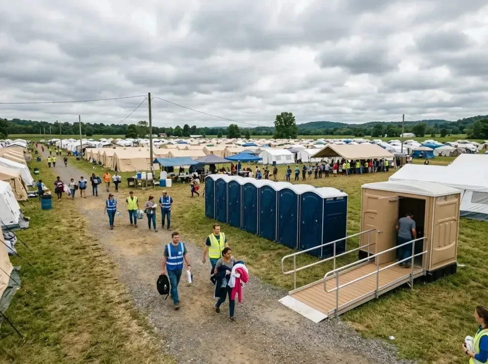 disaster-relief-camp-restrooms-010 — frequently asked questions, Dumpster & Portable Bathrooms Rental in Canton, IL